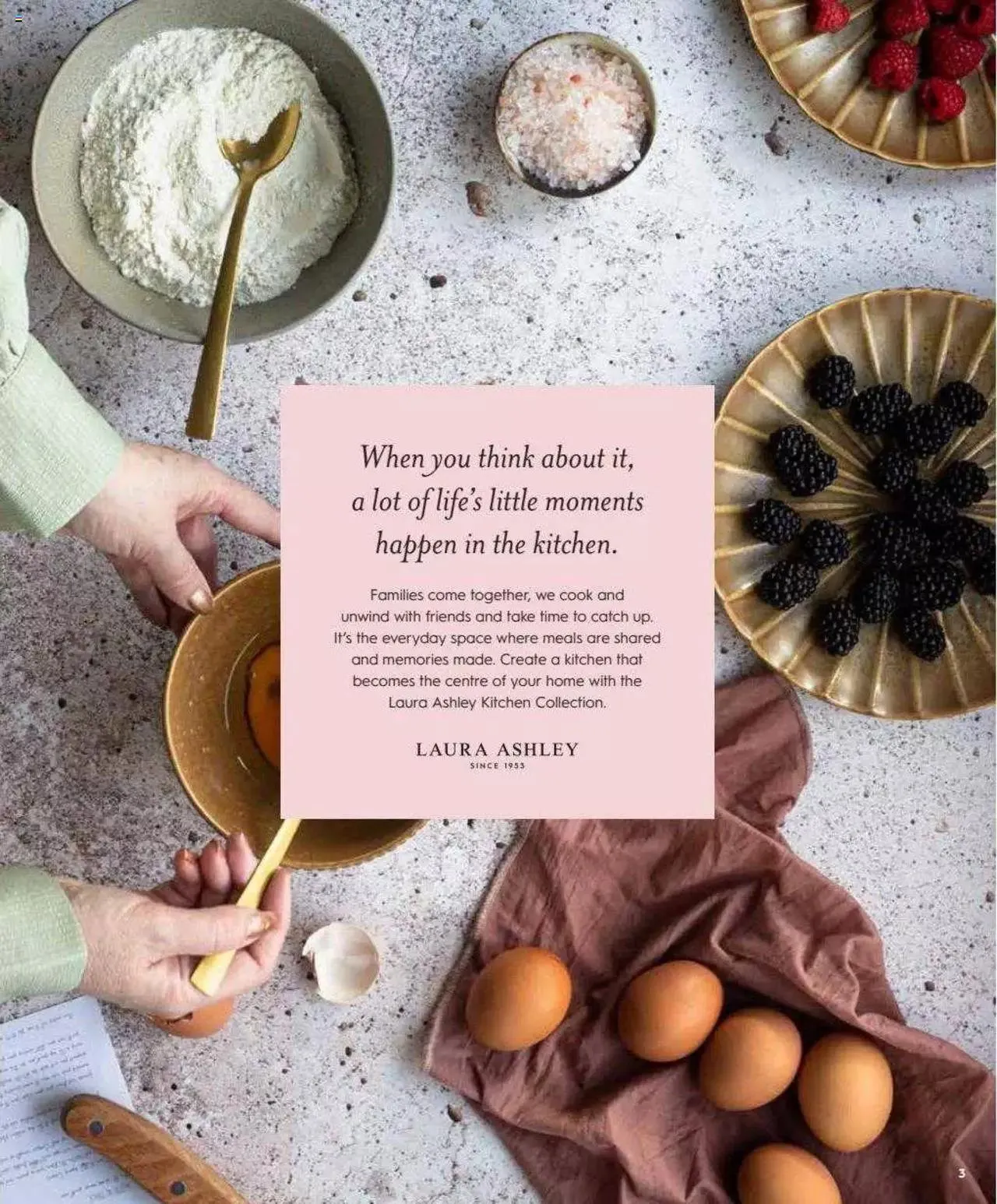 Laura Ashley - Kitchen Collection from 2 September to 18 January 2024 - Catalogue Page 3