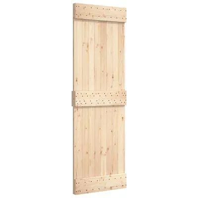 vidaXL Door 70x210 cm Solid Wood Pine