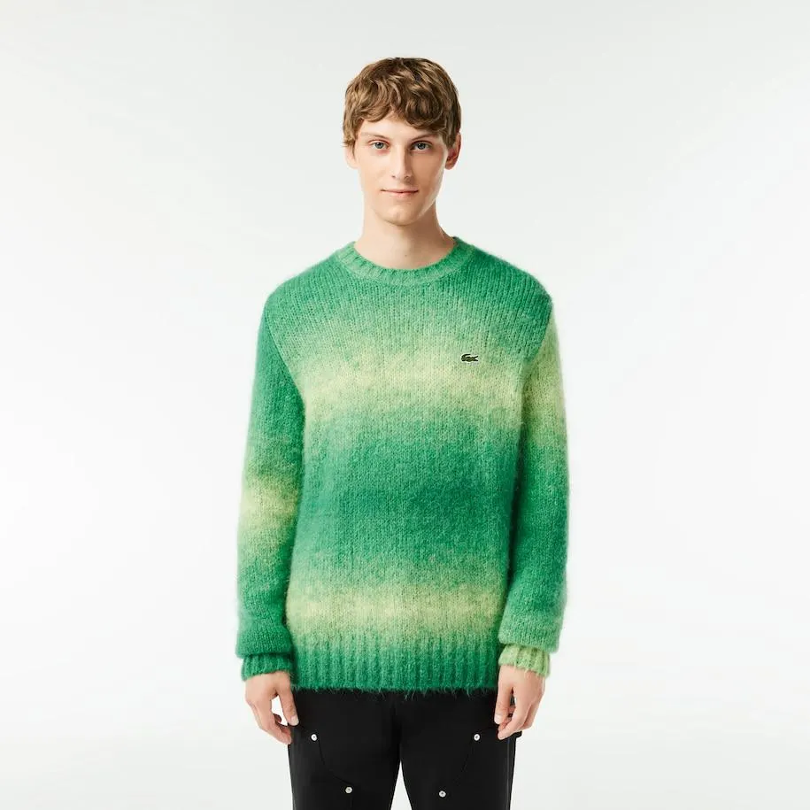 Ombré Effect Alpaca Wool Sweater