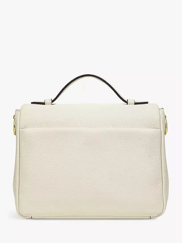 Weston Street Small Flapover Crossbody Bag, Chalk, One Size