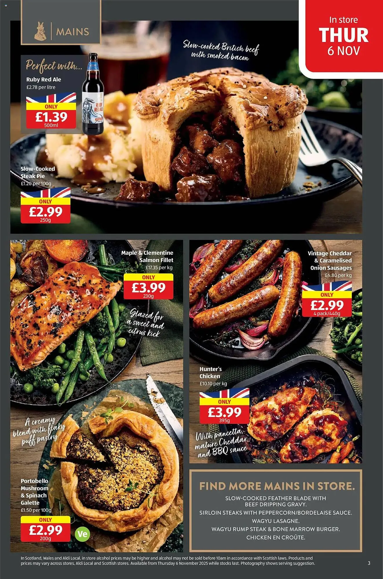 Aldi leaflet from 6 November to 10 November 2025 - Catalogue Page 3