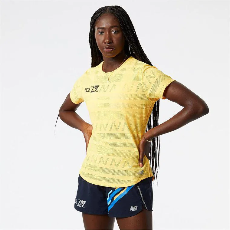 New Balance London Edition Q Speed Jacquard Ladies T Shirt