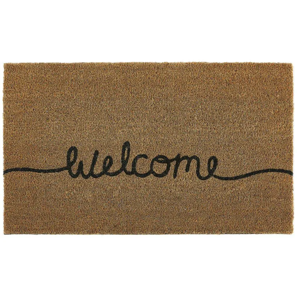 Coir Door Mat Welcome