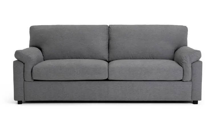 Habitat Florence Fabric 4 Seater Sofa - Grey