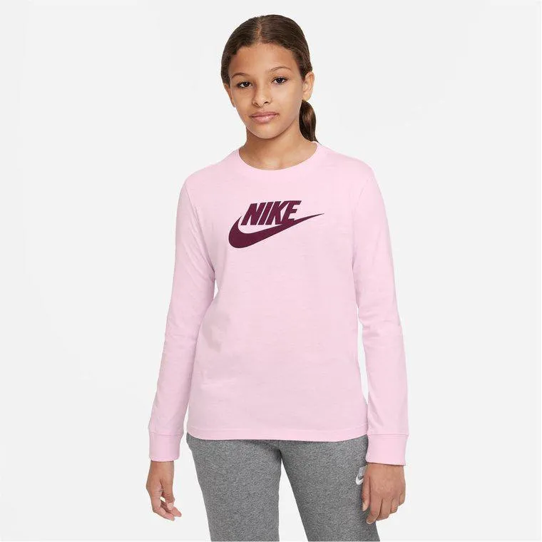 Nike Sportswear Big Kids (Girls) Long Sleeve T Shirt