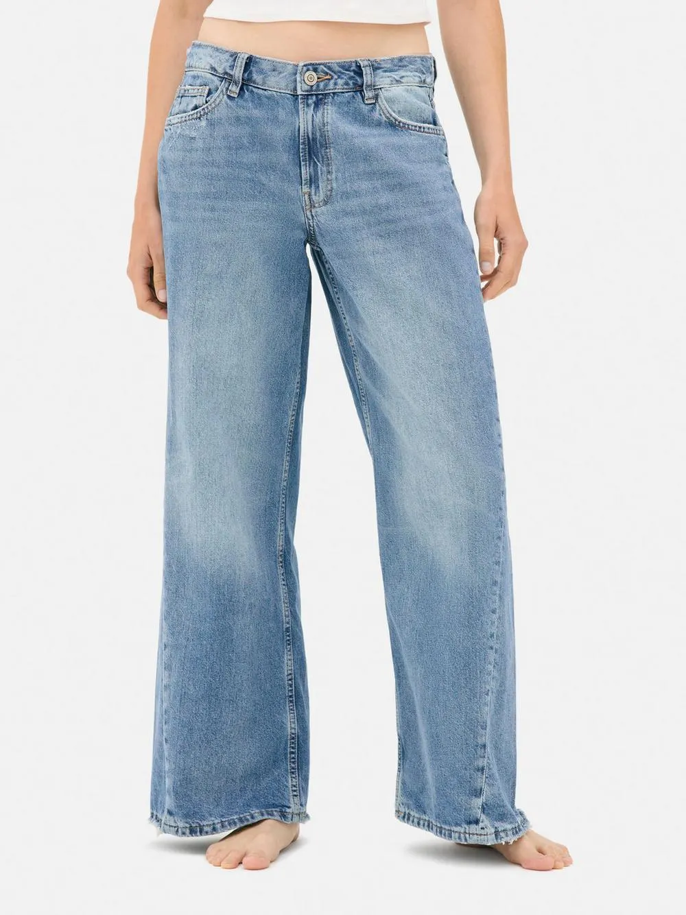 Mid-Rise Baggy Jeans | Short - Long Lengths