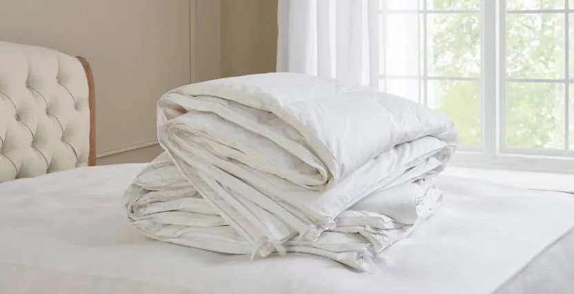 White Snow Duck Down & Feather Duvet