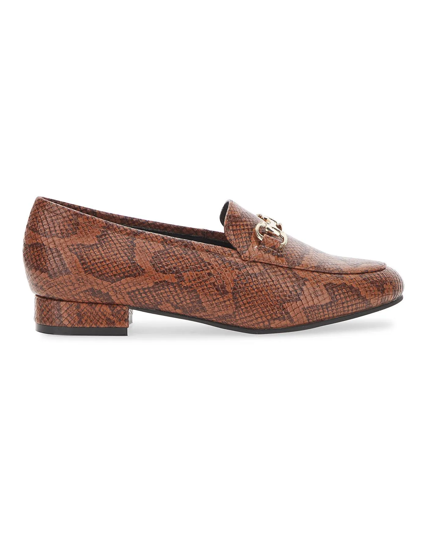 Albert Cut Loafer with Trim Wide E Fit