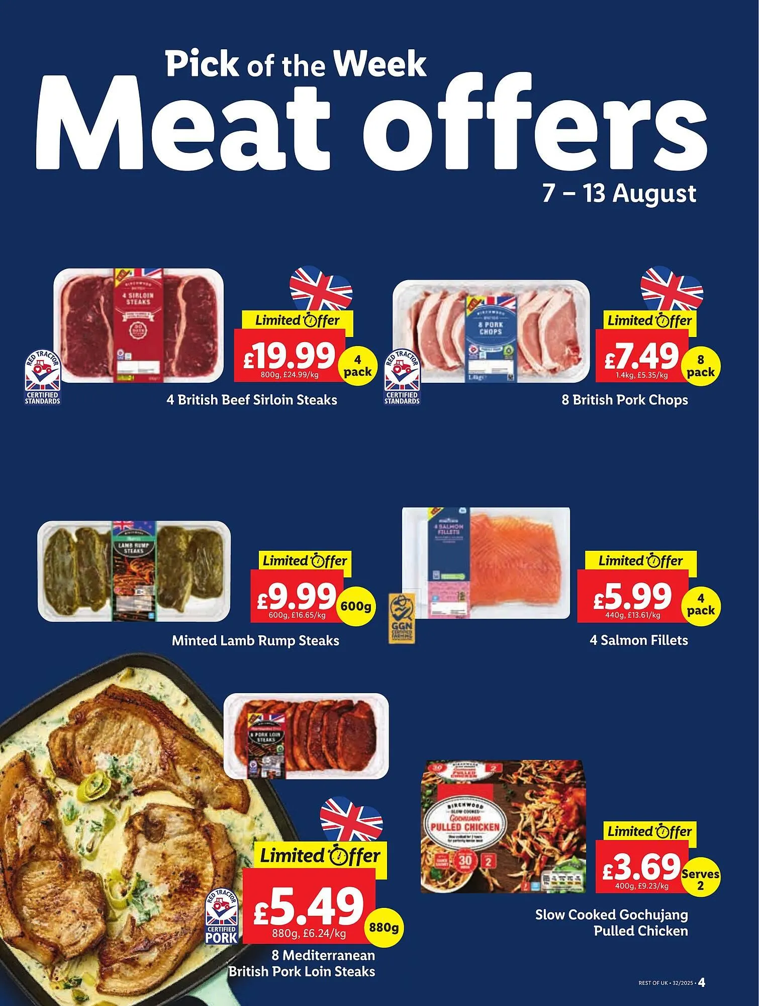 Lidl leaflet from 7 August to 13 August 2025 - Catalogue Page 4