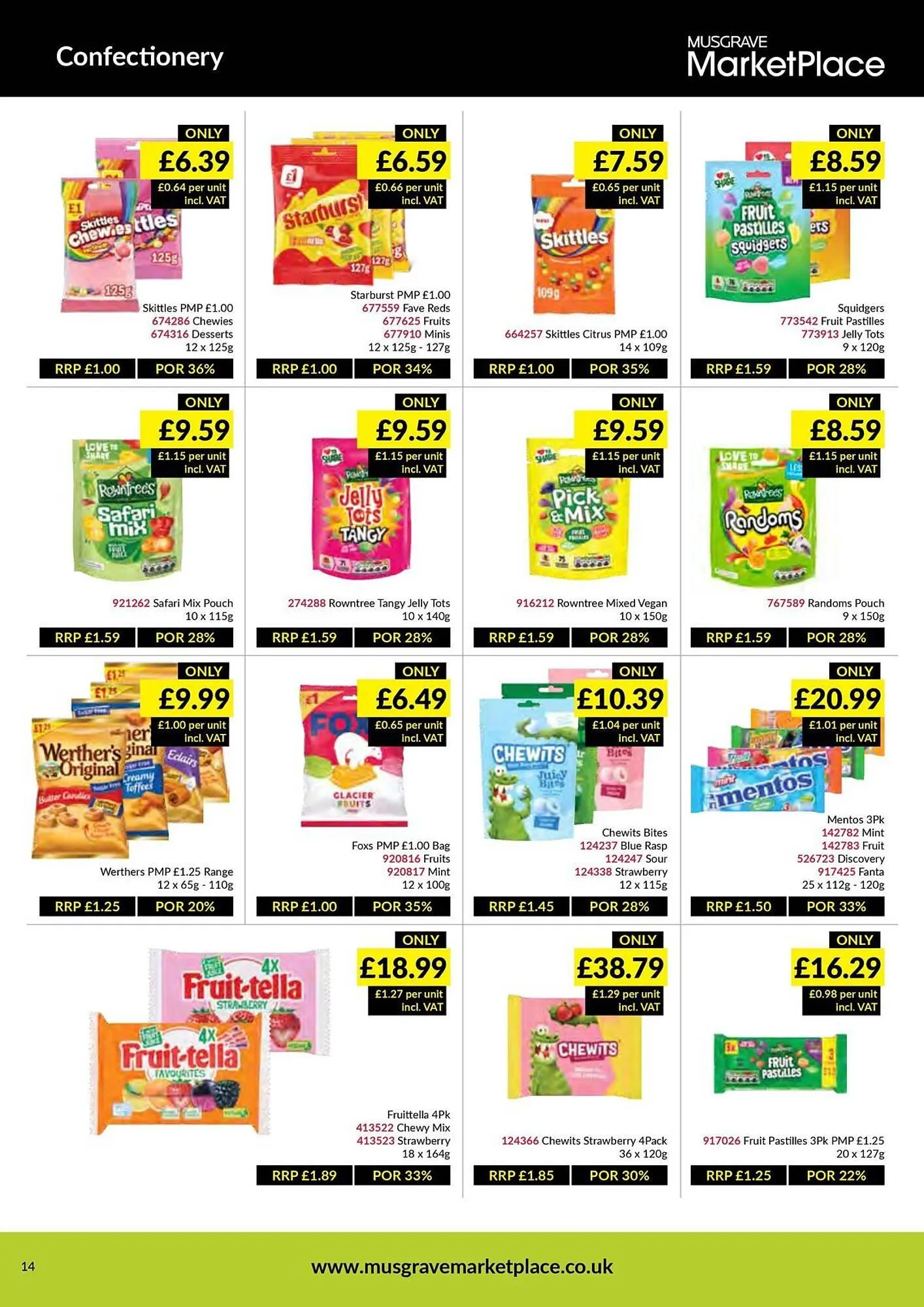 Musgrave MarketPlace leaflet from 27 October to 16 November 2025 - Catalogue Page 14