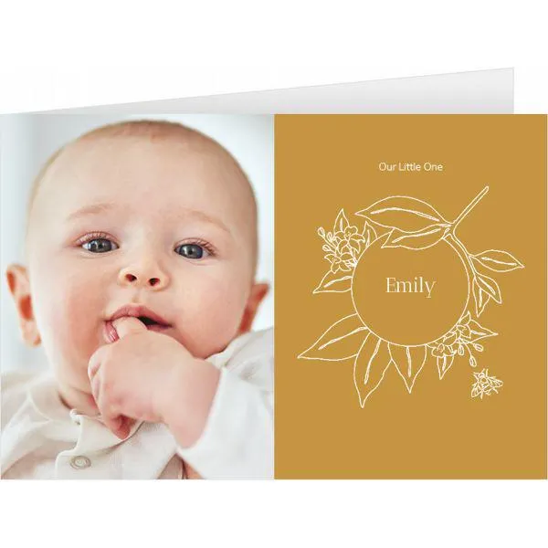 Delicate flower baby