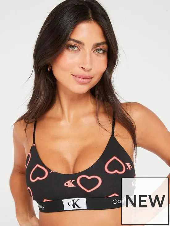 Unlined Bralette - Black