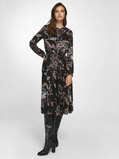 Dress with floral print