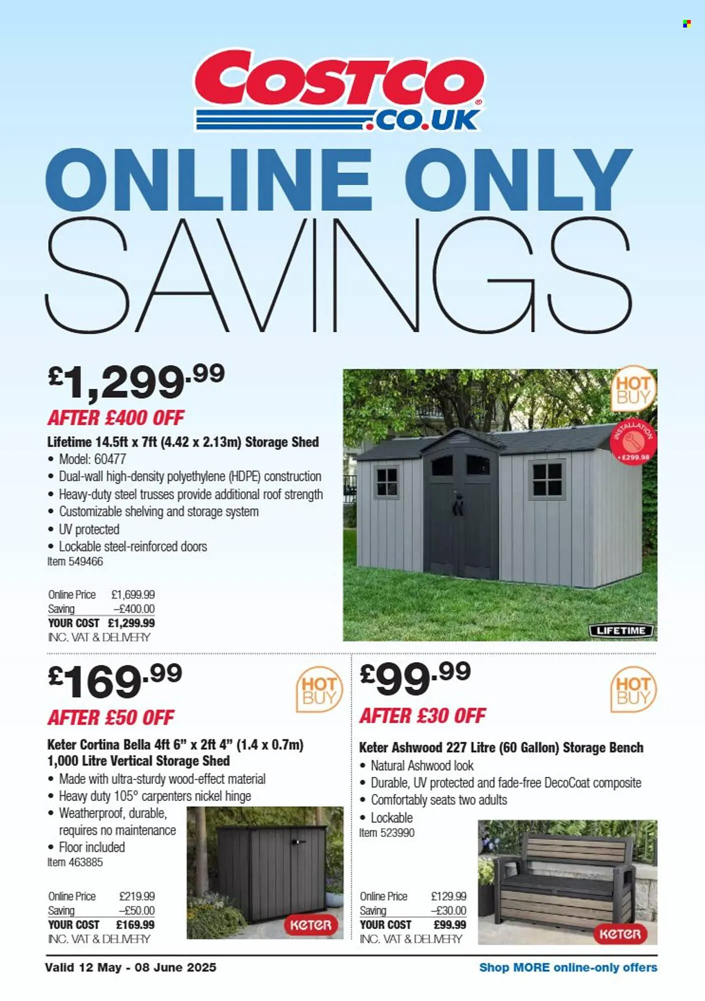 Costco leaflet from 12 May to 8 June 2025 - Catalogue Page 22