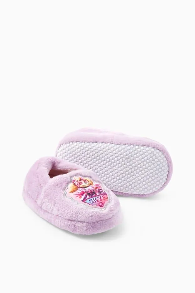 PAW Patrol - fleece slippers
