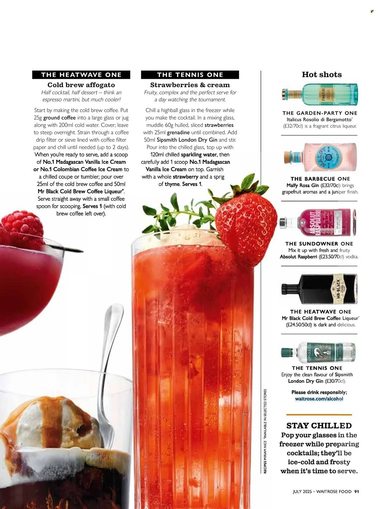 Waitrose leaflet from 1 July to 31 July 2025 - Catalogue Page 91