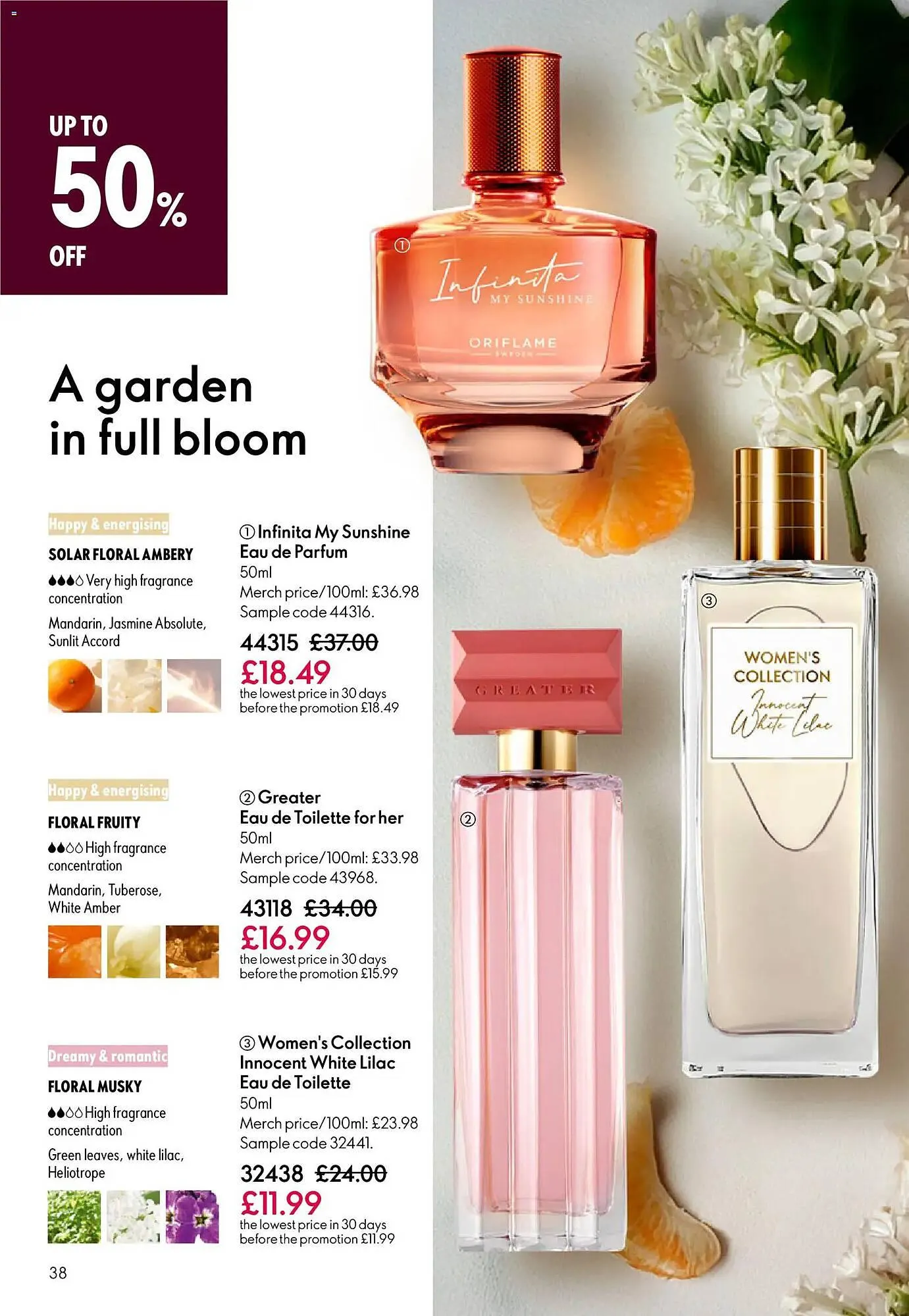 Oriflame catalogue from 4 March to 25 March 2026 - Catalogue Page 38