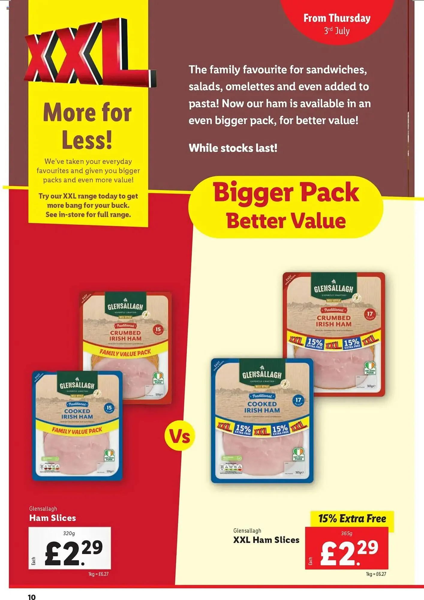 Lidl leaflet from 3 July to 9 July 2025 - Catalogue Page 10