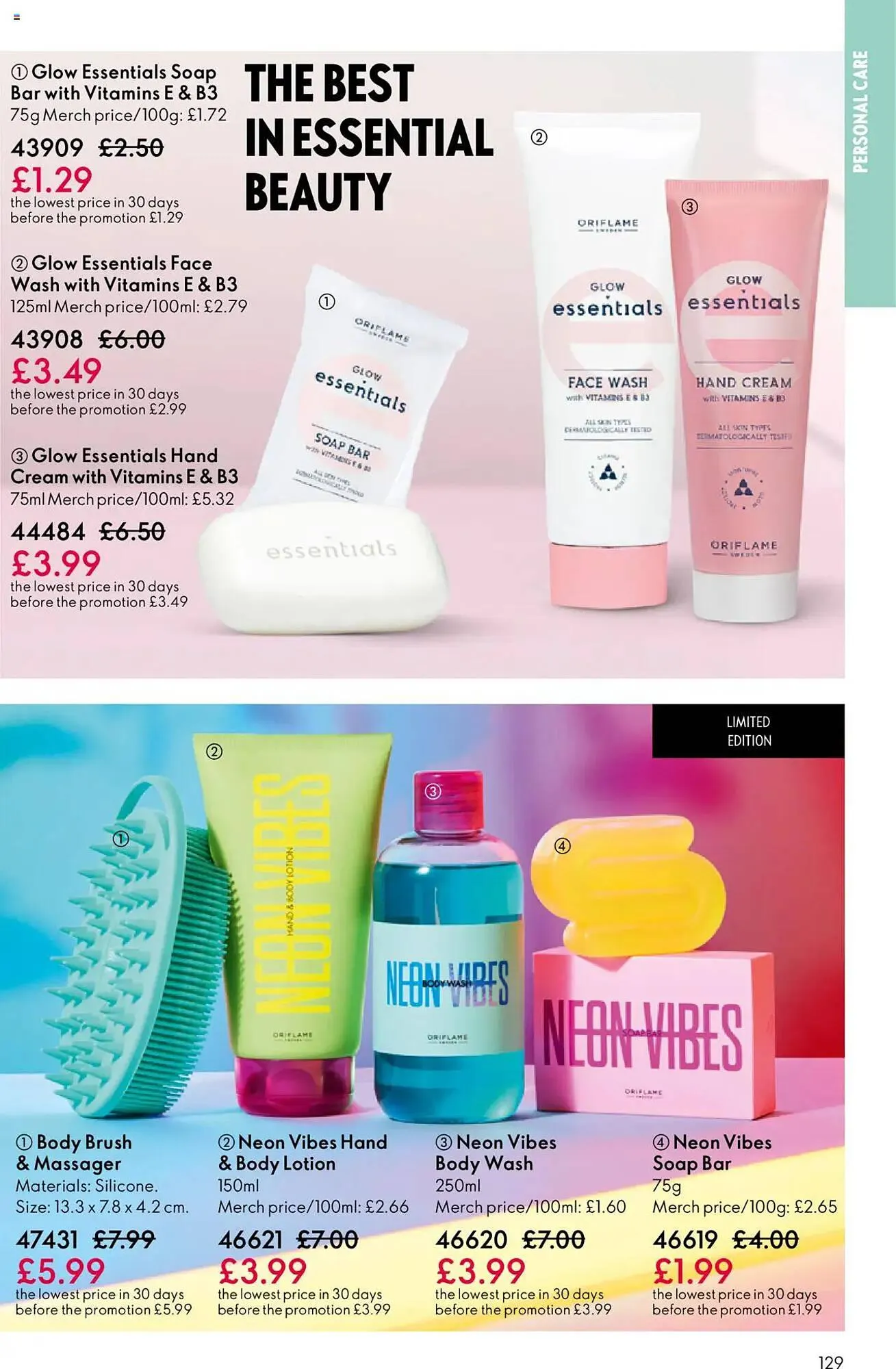 Oriflame leaflet from 11 September to 1 October 2025 - Catalogue Page 129