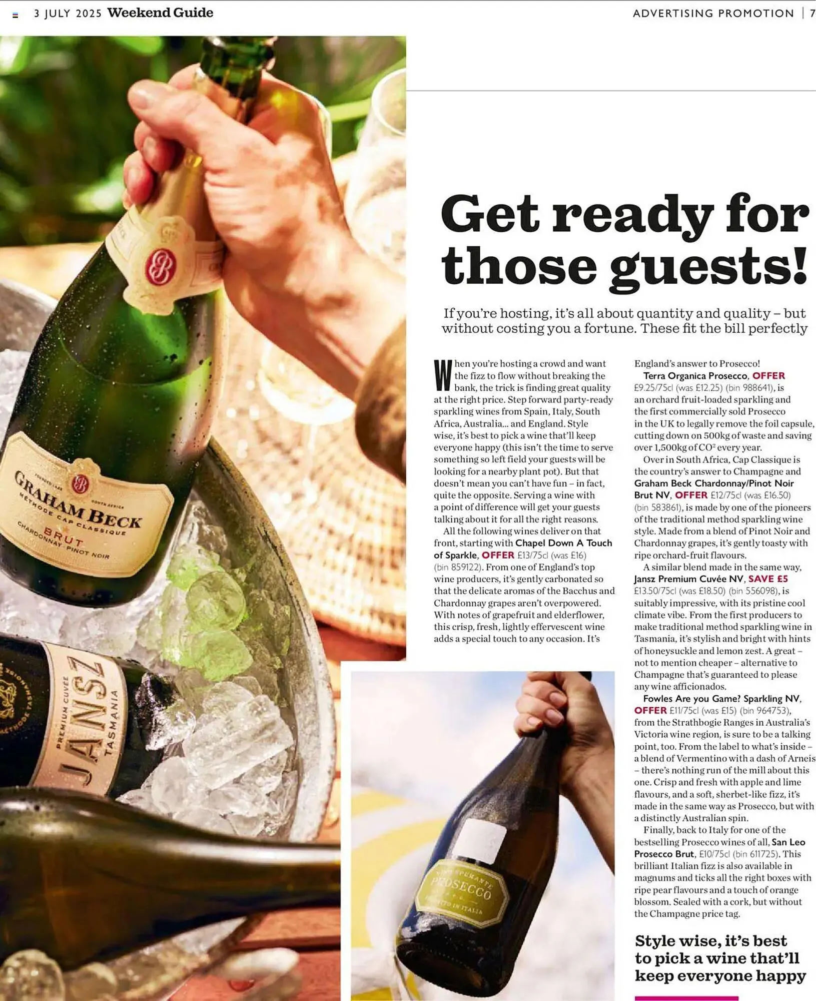 Waitrose leaflet from 3 July to 10 July 2025 - Catalogue Page 55