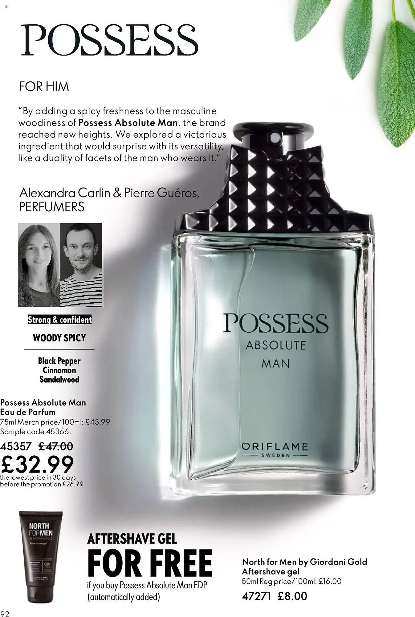 Oriflame catalogue from 11 February to 4 March 2026 - Catalogue Page 92