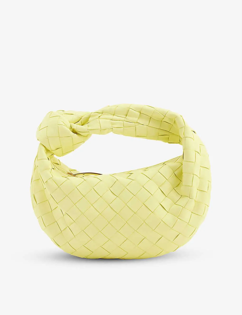 Mini Jodie Intrecciato leather top-handle bag