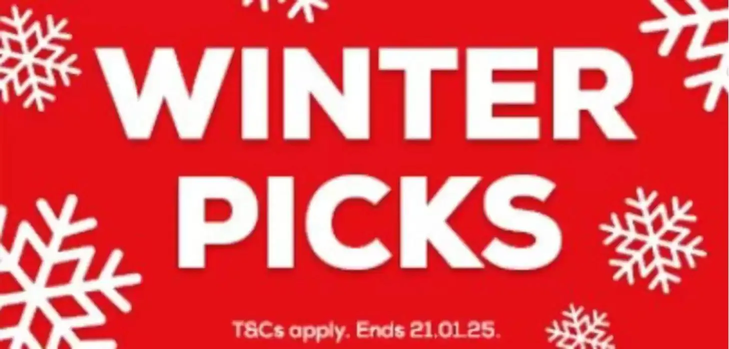Winter Picks  from 31 December to 21 January 2025 - Catalogue Page 1