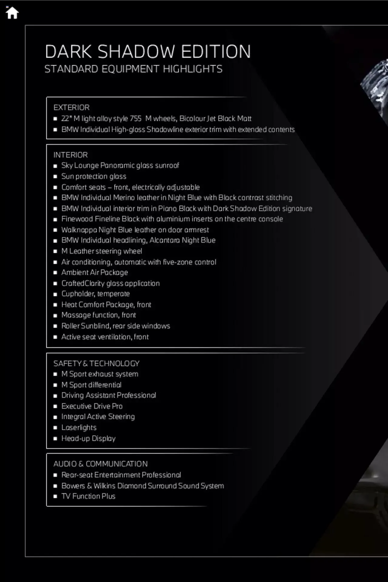 BMW - X7 Brochure from 21 January to 31 December 2023 - Catalogue Page 47