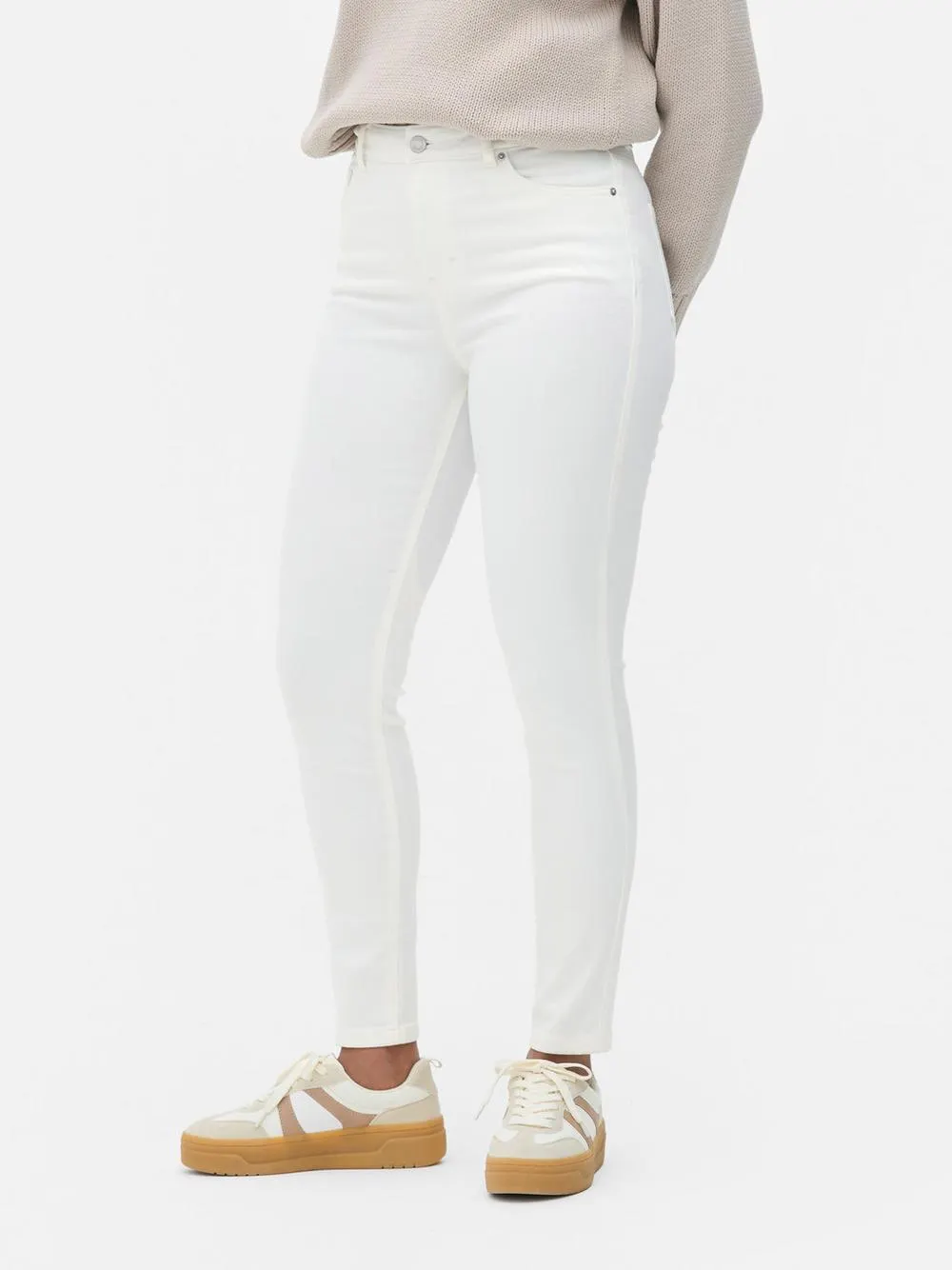 High Waist Skinny Fit Jeans
