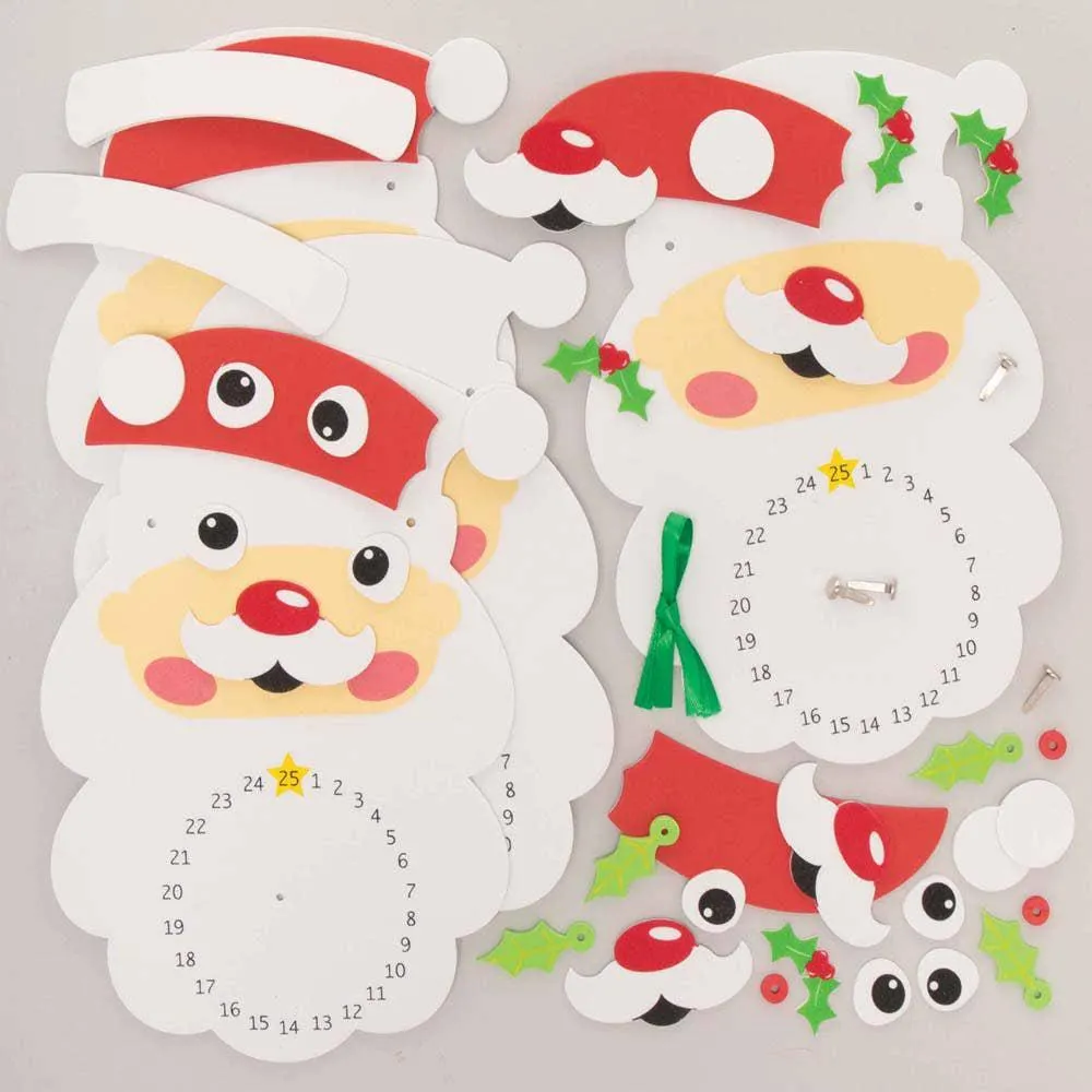 Santa's Countdown to Christmas Clock