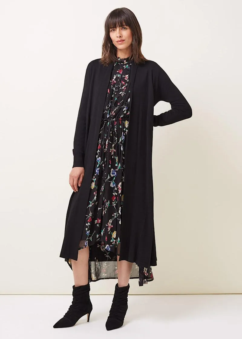 Lili Fine Knit Maxi Cardigan