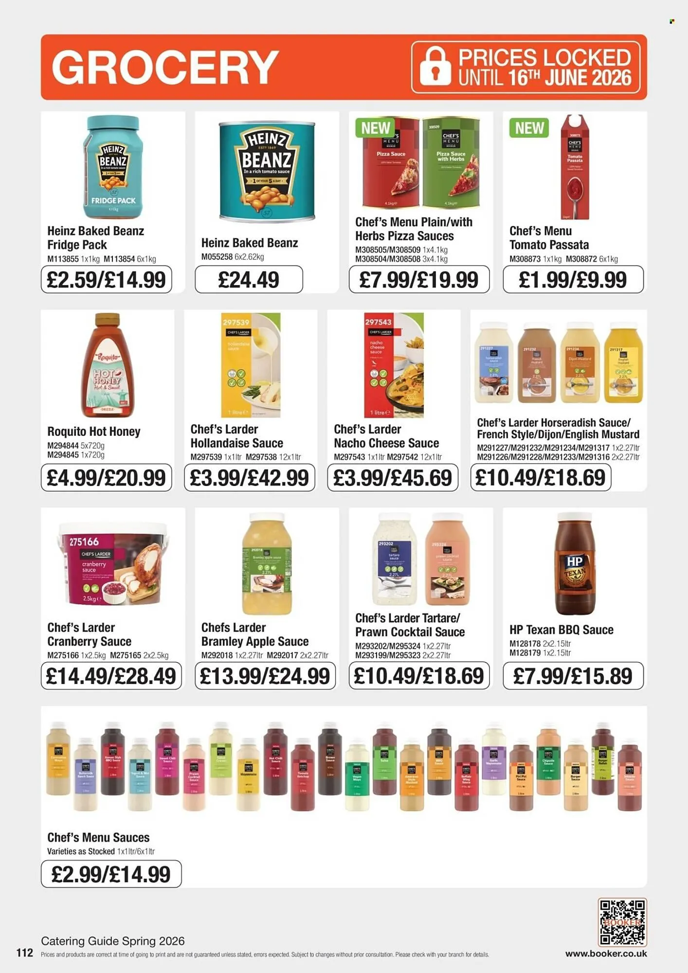 Booker Wholesale brochure from 4 March to 16 June 2026 - Catalogue Page 112