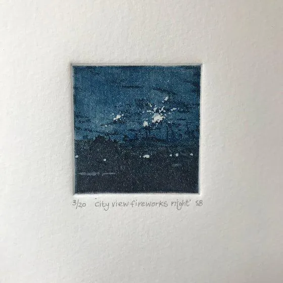 City view fireworks night. (2023)