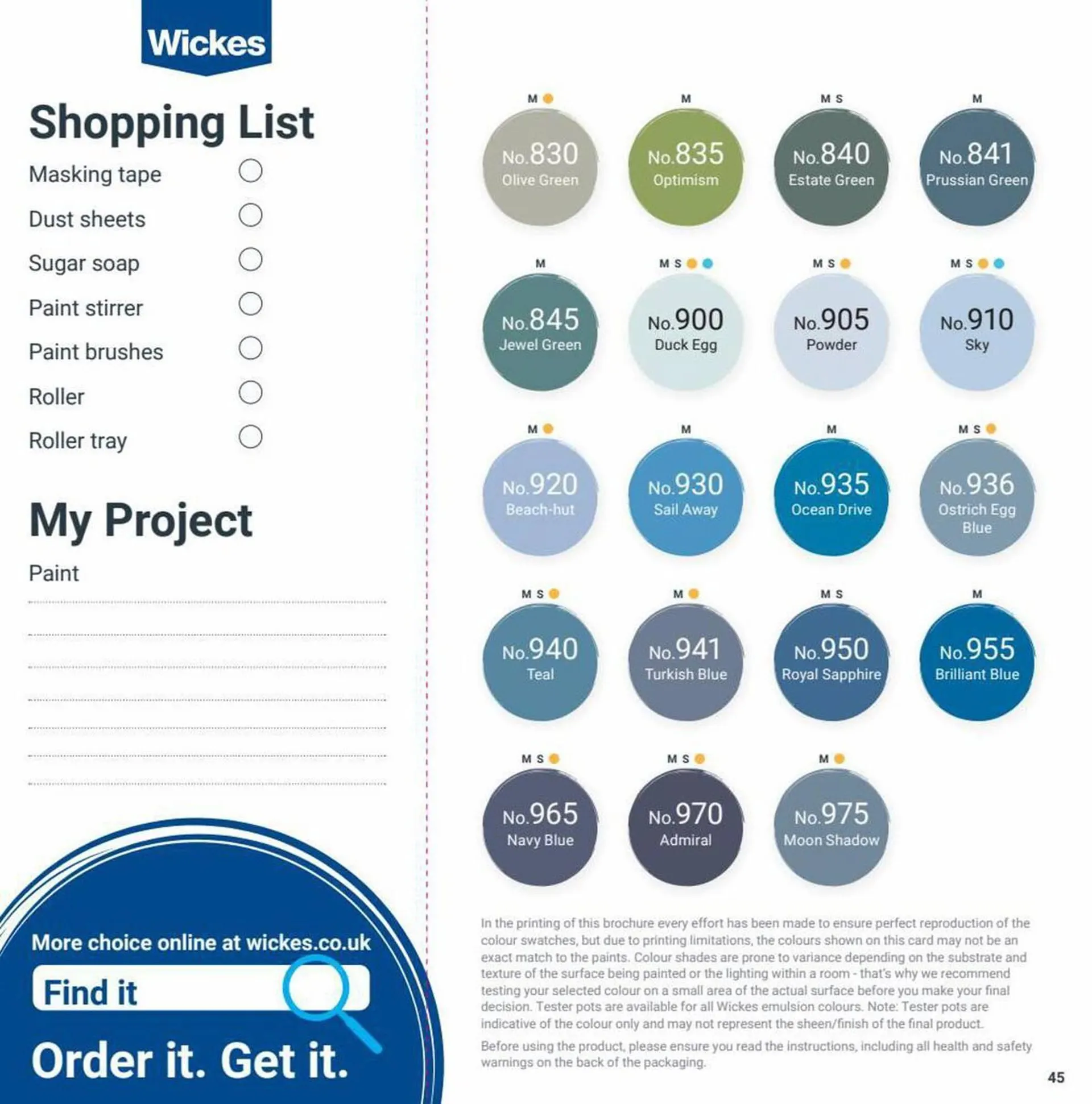 Wickes Catalog from 12 December to 30 June 2024 - Catalogue Page 45