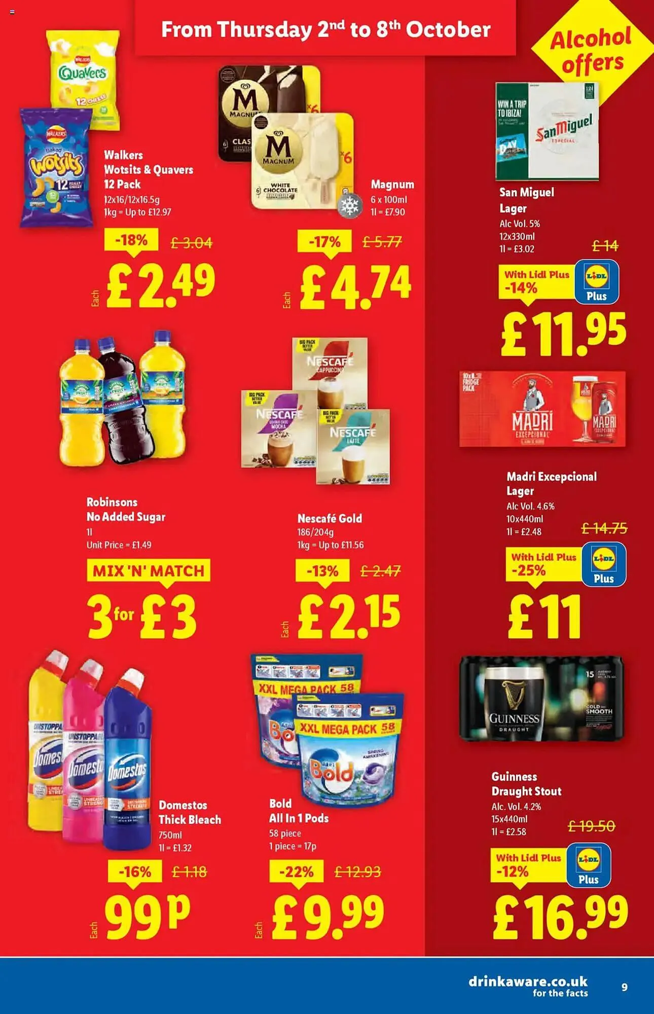Lidl leaflet from 2 October to 8 October 2025 - Catalogue Page 9