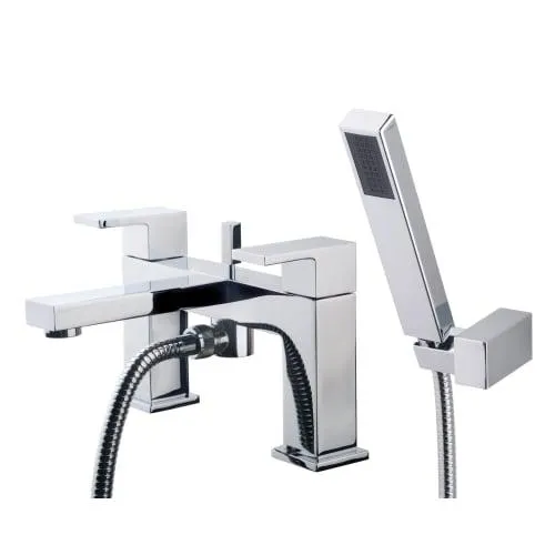 Wickes Kubic Chrome Bath Shower Mixer Tap