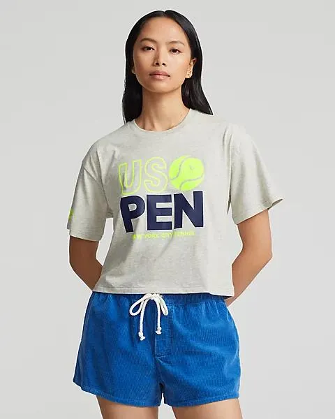 US Open Cropped Jersey Tee