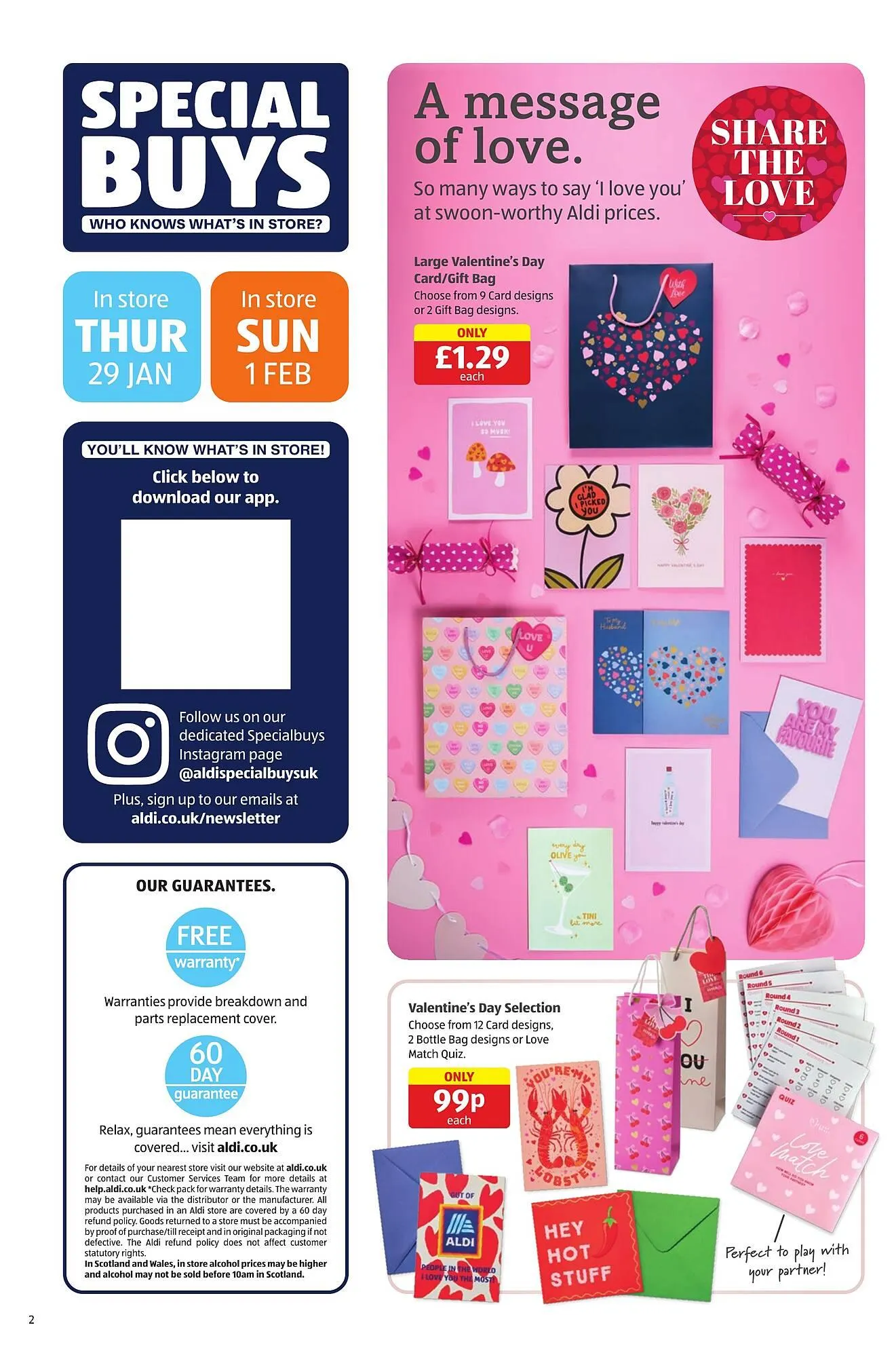 Aldi leaflet from 29 January to 1 February 2026 - Catalogue Page 2