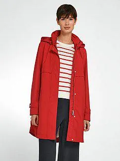 Water- and windproof functional jacket with remova