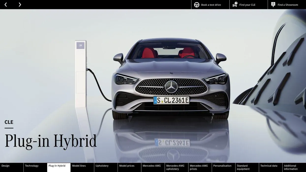 Mercedes Benz CLE Coupé from 22 August to 22 August 2025 - Catalogue Page 16