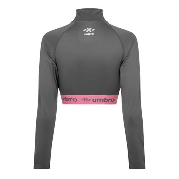 Umbro Cropped quarter Zip Top Womens