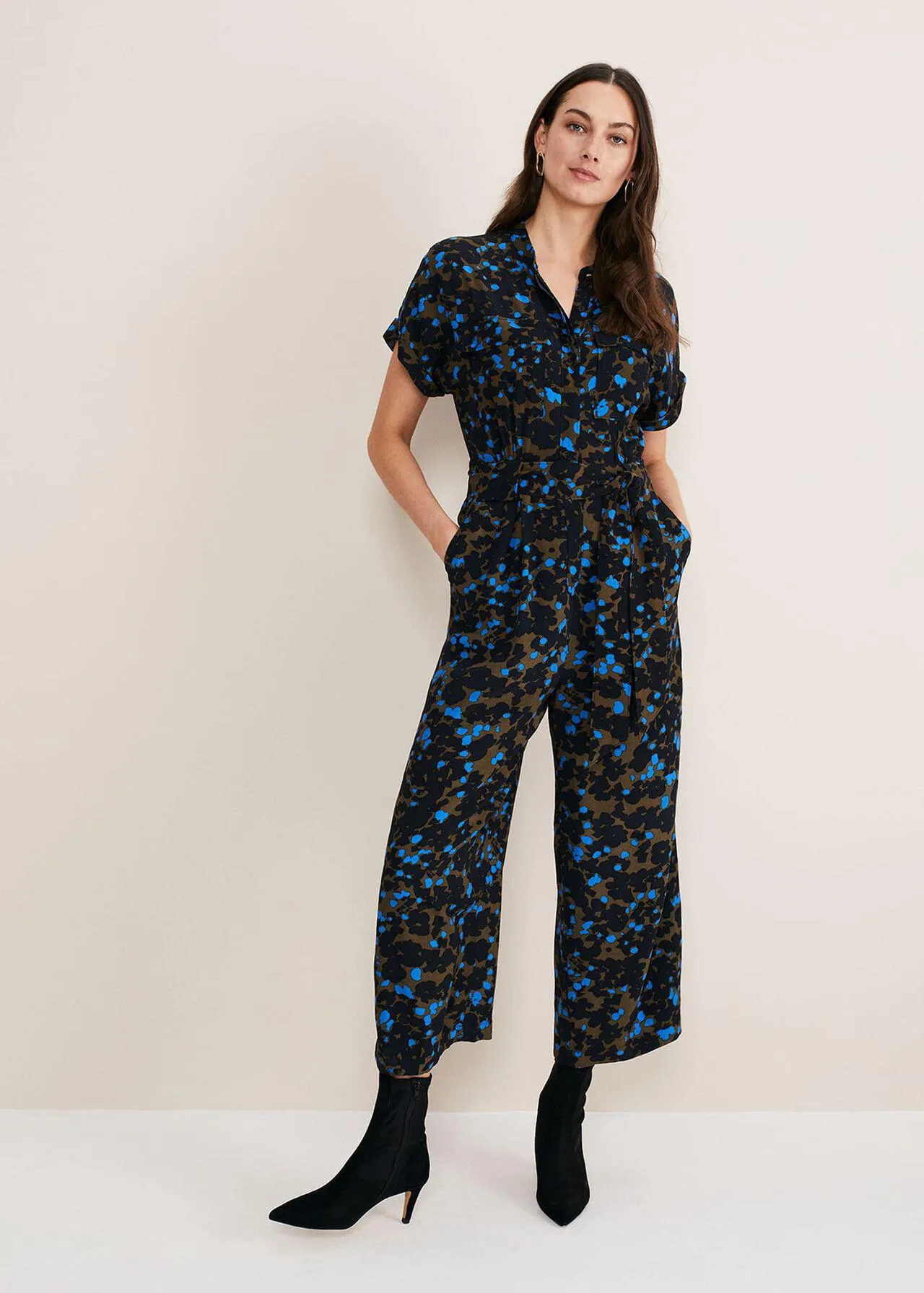 Nell Floral Wide Leg Jumpsuit