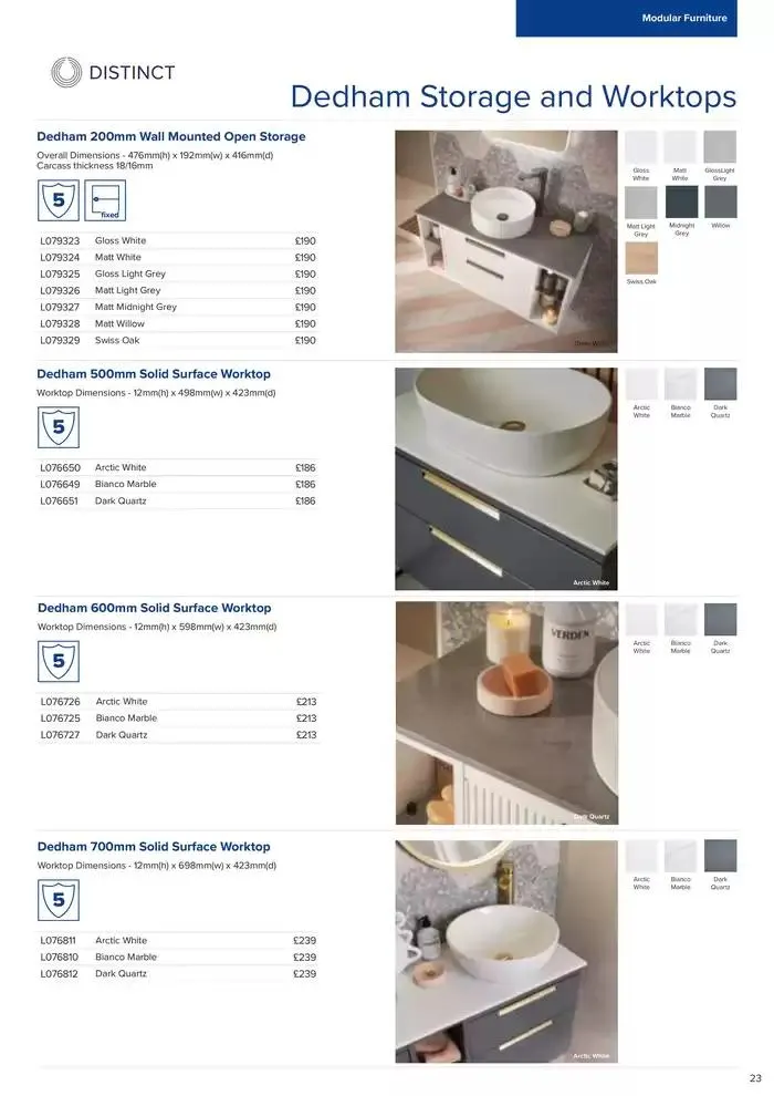 Bathroom Collection 2025 from 6 February to 31 December 2025 - Catalogue Page 25