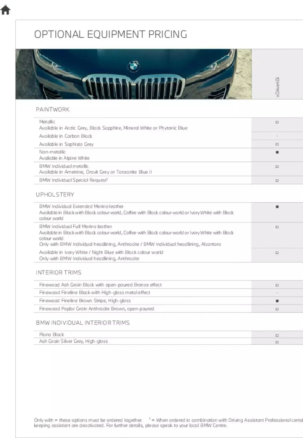 BMW - X7 Brochure from 21 January to 31 December 2023 - Catalogue Page 55
