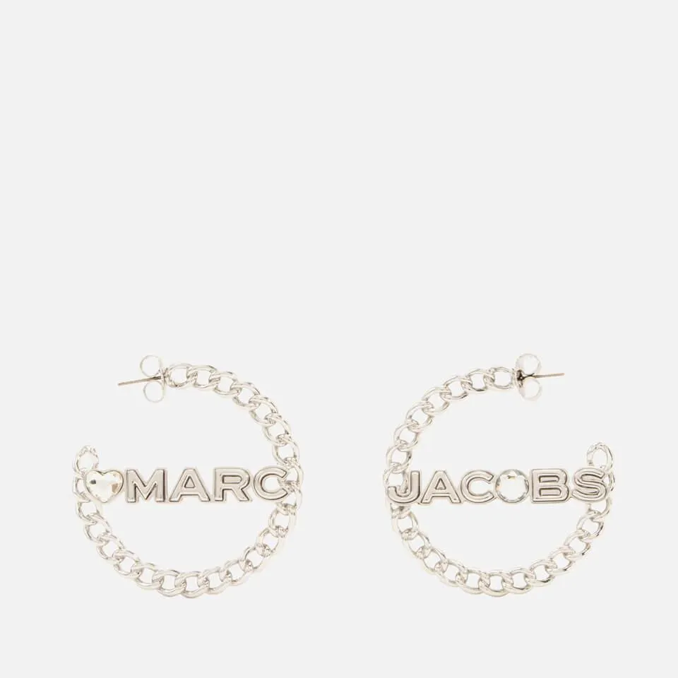 Marc Jacobs Chain Hoop Earrings