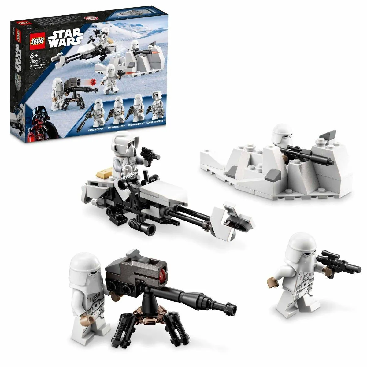 LEGO® Star Wars Snowtrooper Battle Pack 4 Figures Set 75320