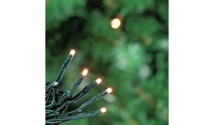 Habitat 160 Warm White LED Christmas Tree Lights