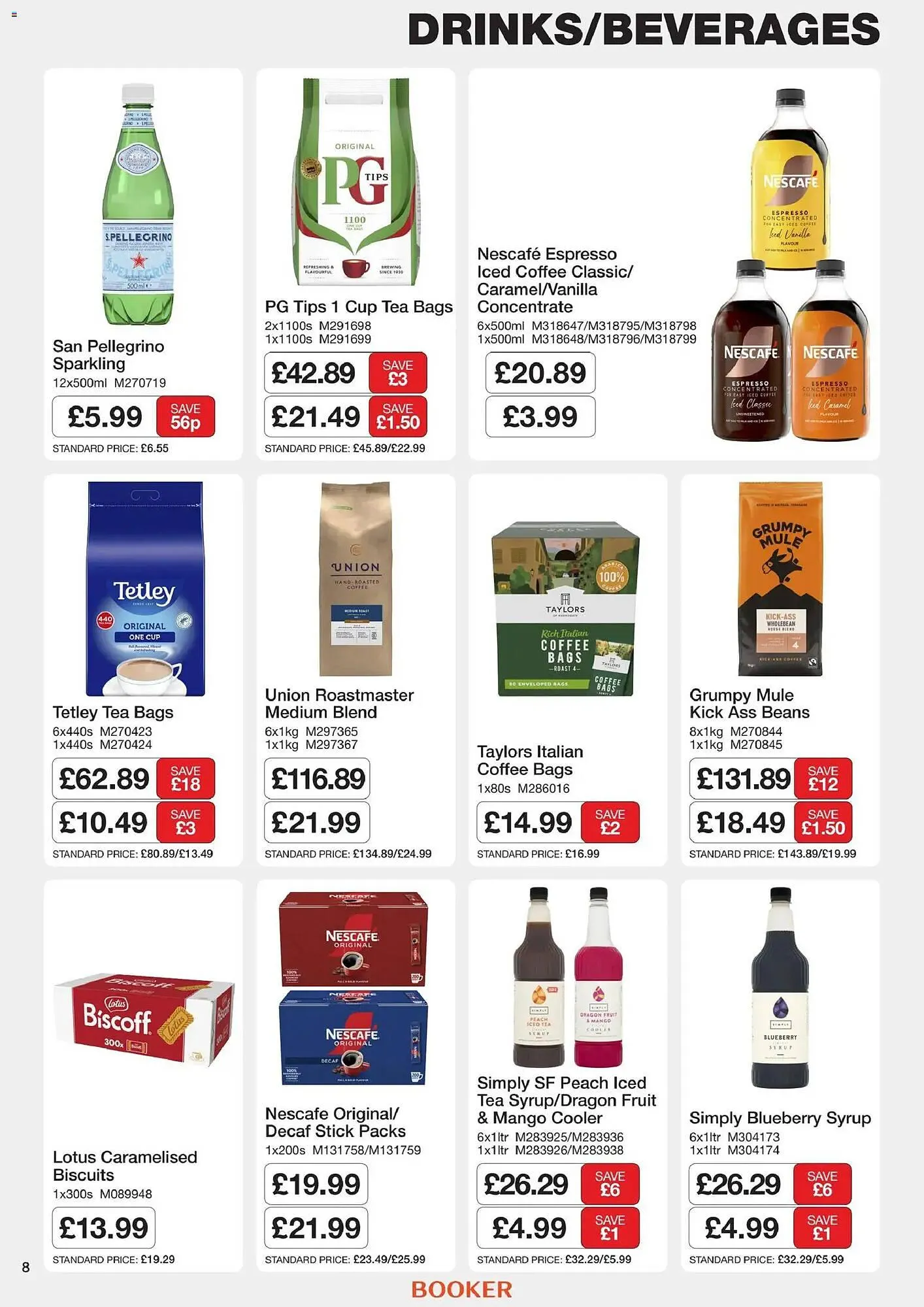 Booker Wholesale brochure from 22 April to 20 May 2026 - Catalogue Page 8