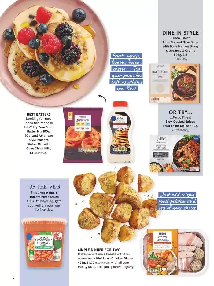 Tesco Magazine - February 2025 from 29 January to 28 February 2025 - Catalogue Page 12