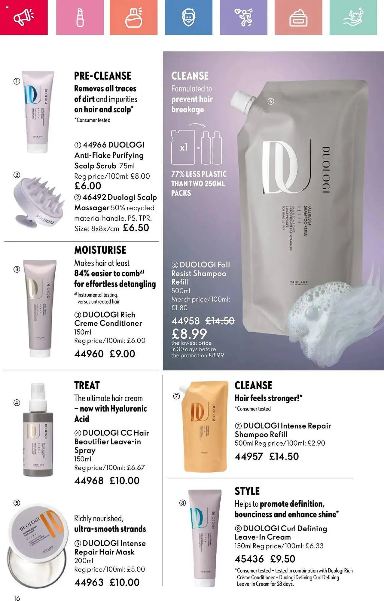 Oriflame leaflet from 31 July to 20 August 2025 - Catalogue Page 16